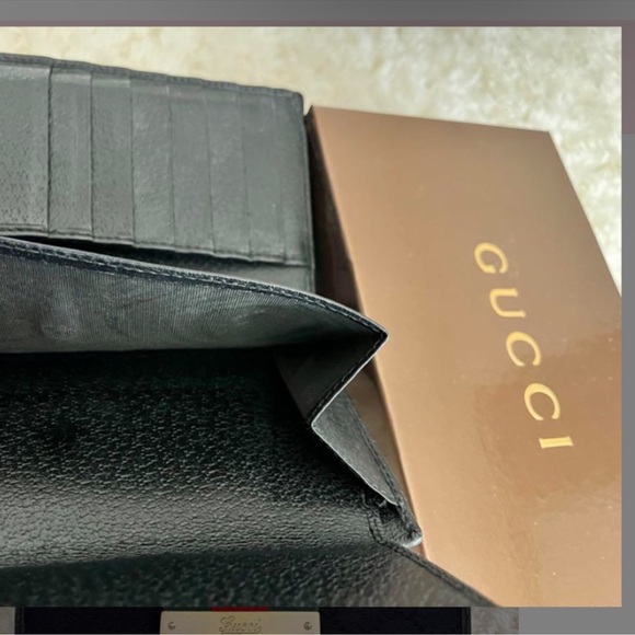 Gucci Web Sherry Line canvas wallet - Picture 6 of 9
